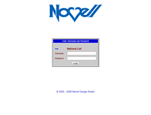 Tablet Screenshot of nl.novelldesignstudio.com